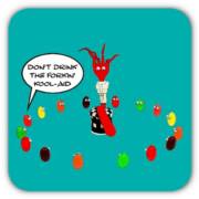Don't Drink the Forkin' Kool Aid Magnet_image