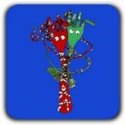 Electric Blue Kama Sutra Magnet_image